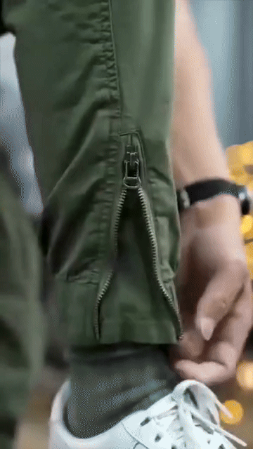Elastische Cargo Broek voor Mannen Comfortabele Zomerbroek