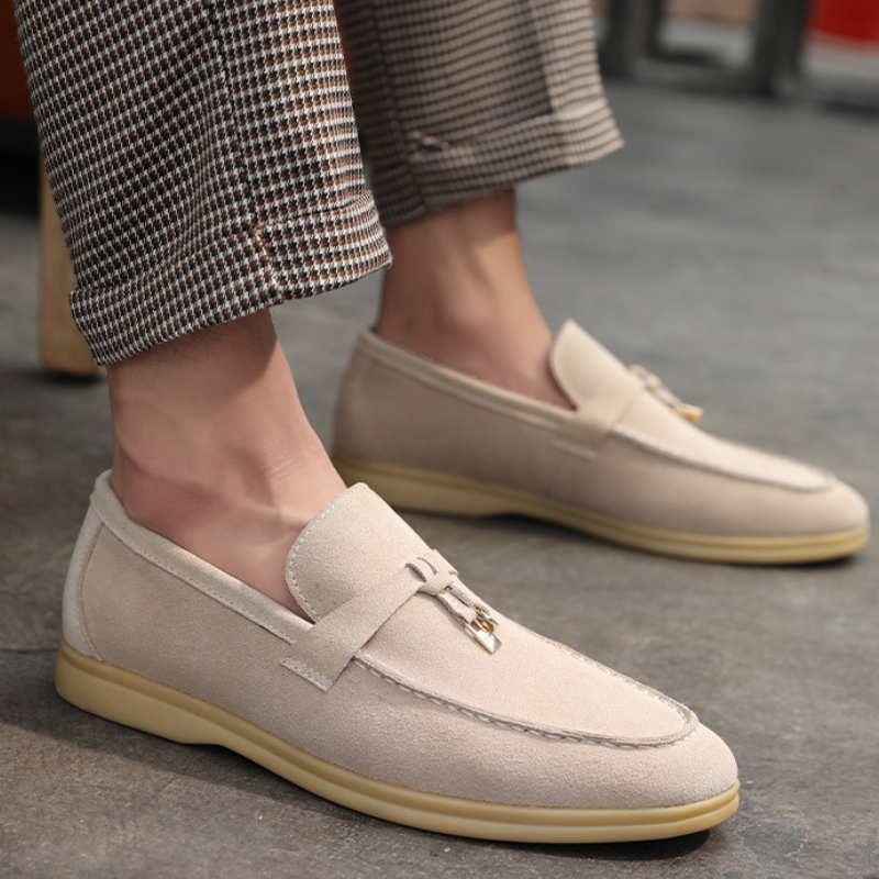 Suède Loafers voor Heren Zacht Leer Comfortabele Schoenen