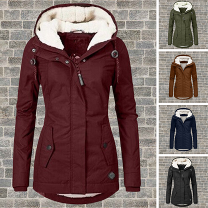 Waterdichte Winterjas met Capuchon Warm en Stijlvol