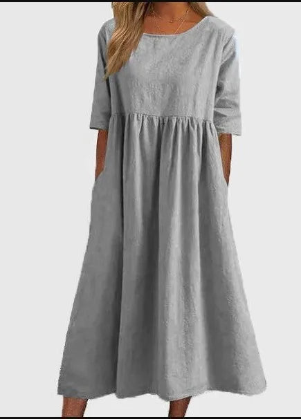 Zomerjurk voor Vrouw Stijlvolle Jurken voor Warme Dagen