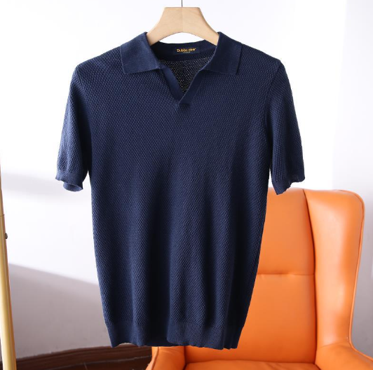 Lichte Polo Heren Tricot Kwaliteitsshirt