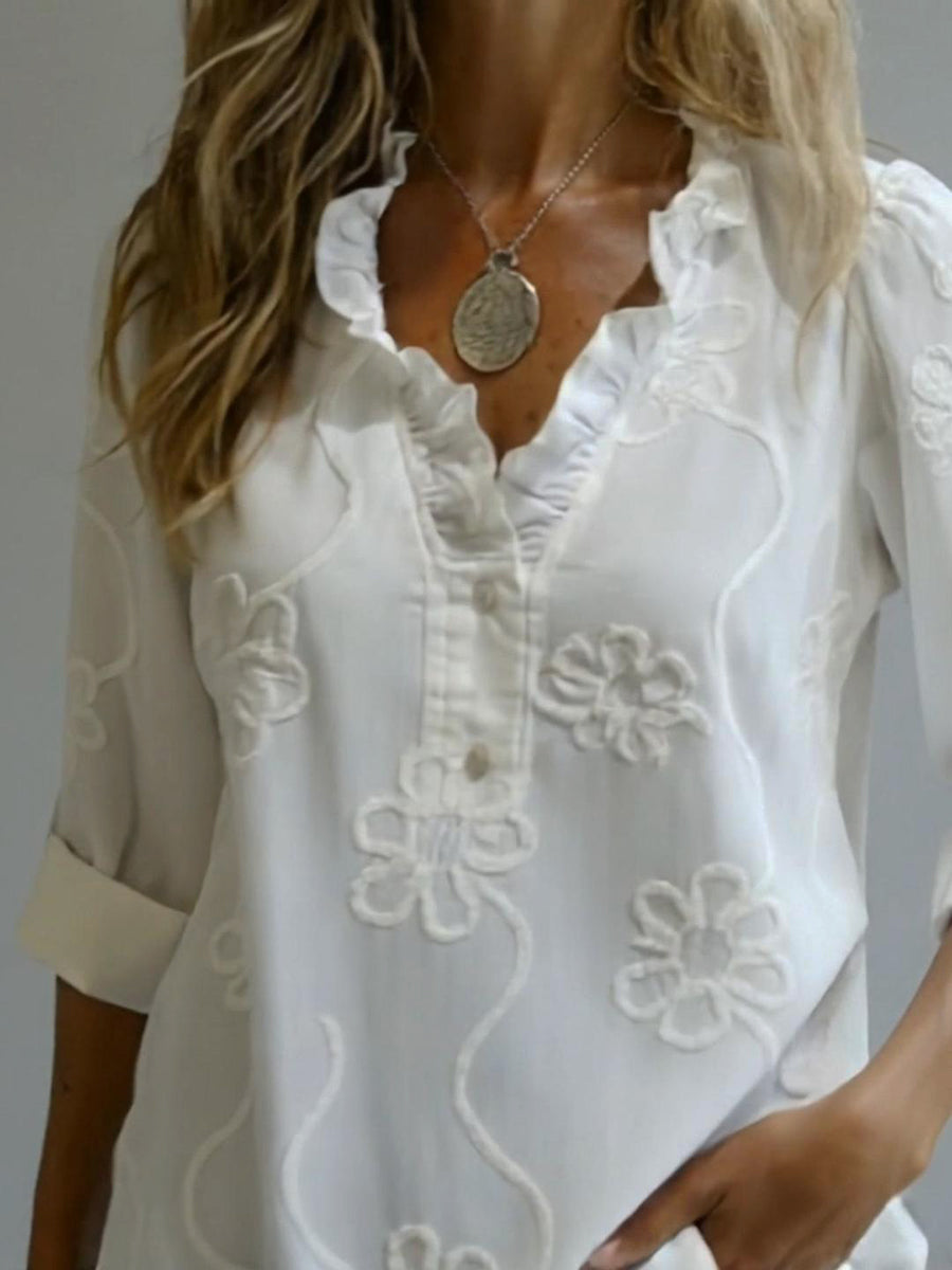 Dames Blouse Lichtgewicht Elegante Pasvorm
