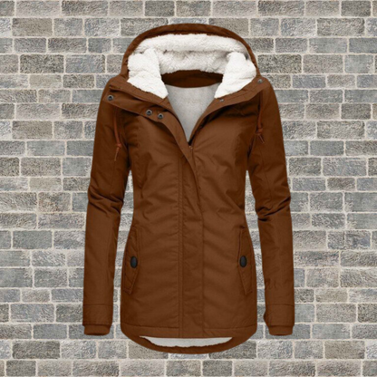 Dames Winterjas Waterdicht Warm Met Capuchon