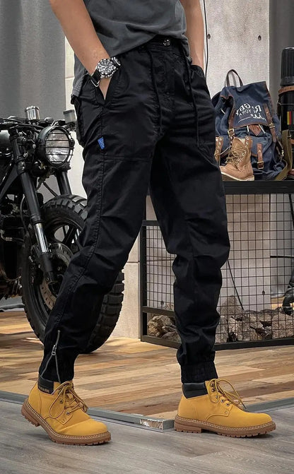 Elastische Cargo Broek voor Mannen Comfortabele Zomerbroek