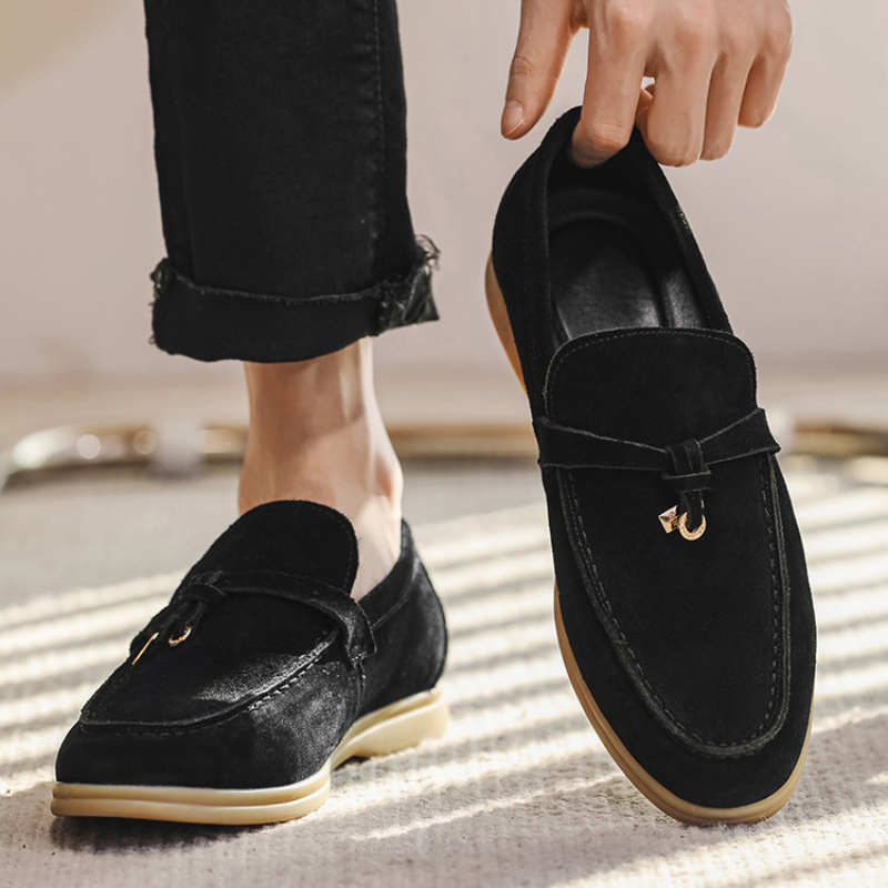 Suède Loafers voor Heren Zacht Leer Comfortabele Schoenen