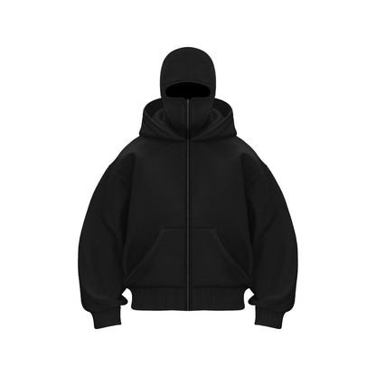 Heren Hoodie Zonder Kap NoFace Stijl - StudioMarella