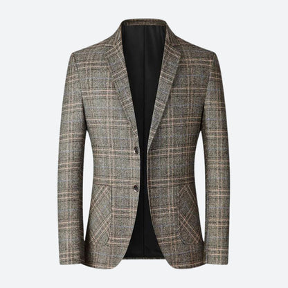 Geruite Blazer voor Mannen Klassieke Stijl - StudioMarella