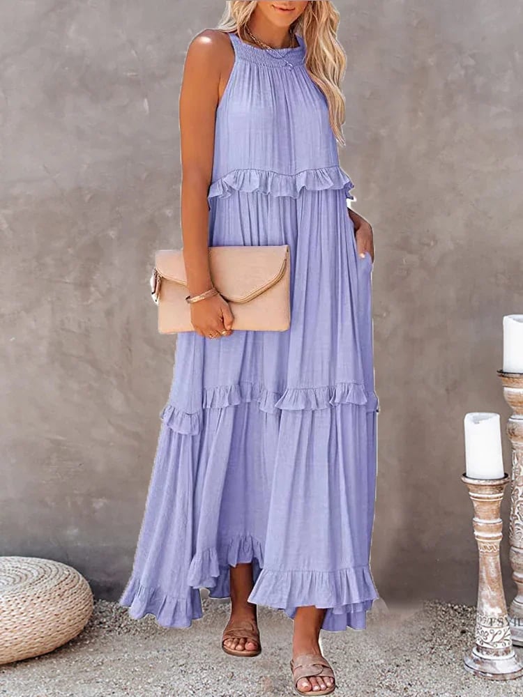 Maxi Jurk Lange Zomerjurk Gaia