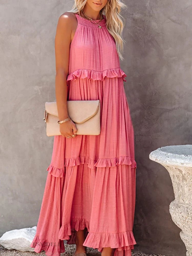 Maxi Jurk Lange Zomerjurk Gaia