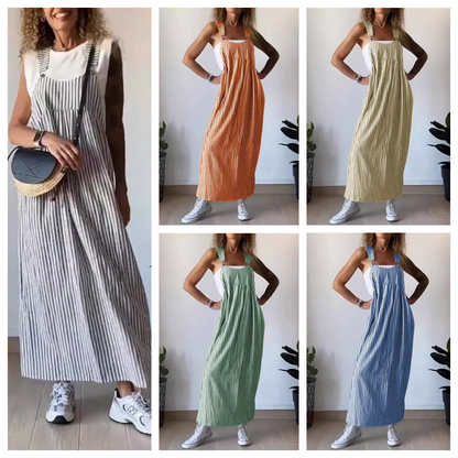 Vrouwen Jumpsuit Korte Mouw Zomerjurk - StudioMarella