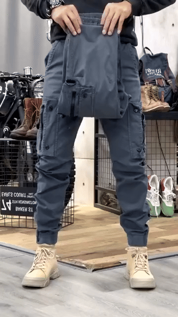 Elastische Cargo Broek voor Mannen Comfortabele Zomerbroek