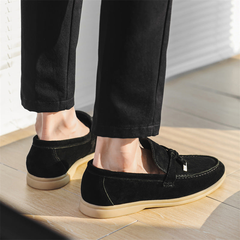 Suède Loafers voor Heren Zacht Leer Comfortabele Schoenen