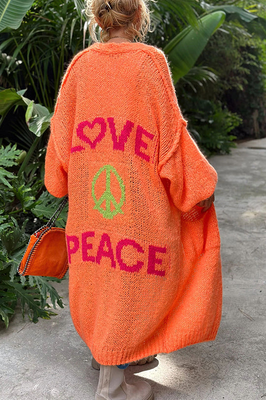Gebreide Vesten Lange Model Comfortabel Zacht