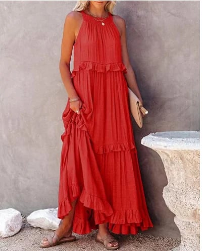 Maxi Jurk Lange Zomerjurk Gaia