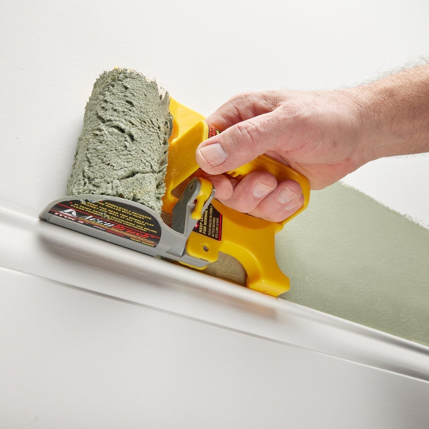 Verfroller met Reservoirs voor Hoeken en Randen – Incl. 3 Extra Rollers