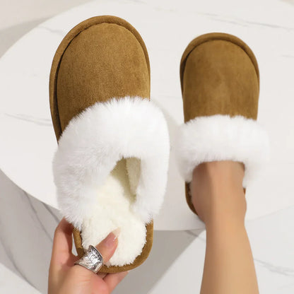 Volwassenen Pluche Pantoffels Zacht Warm Comfortabel