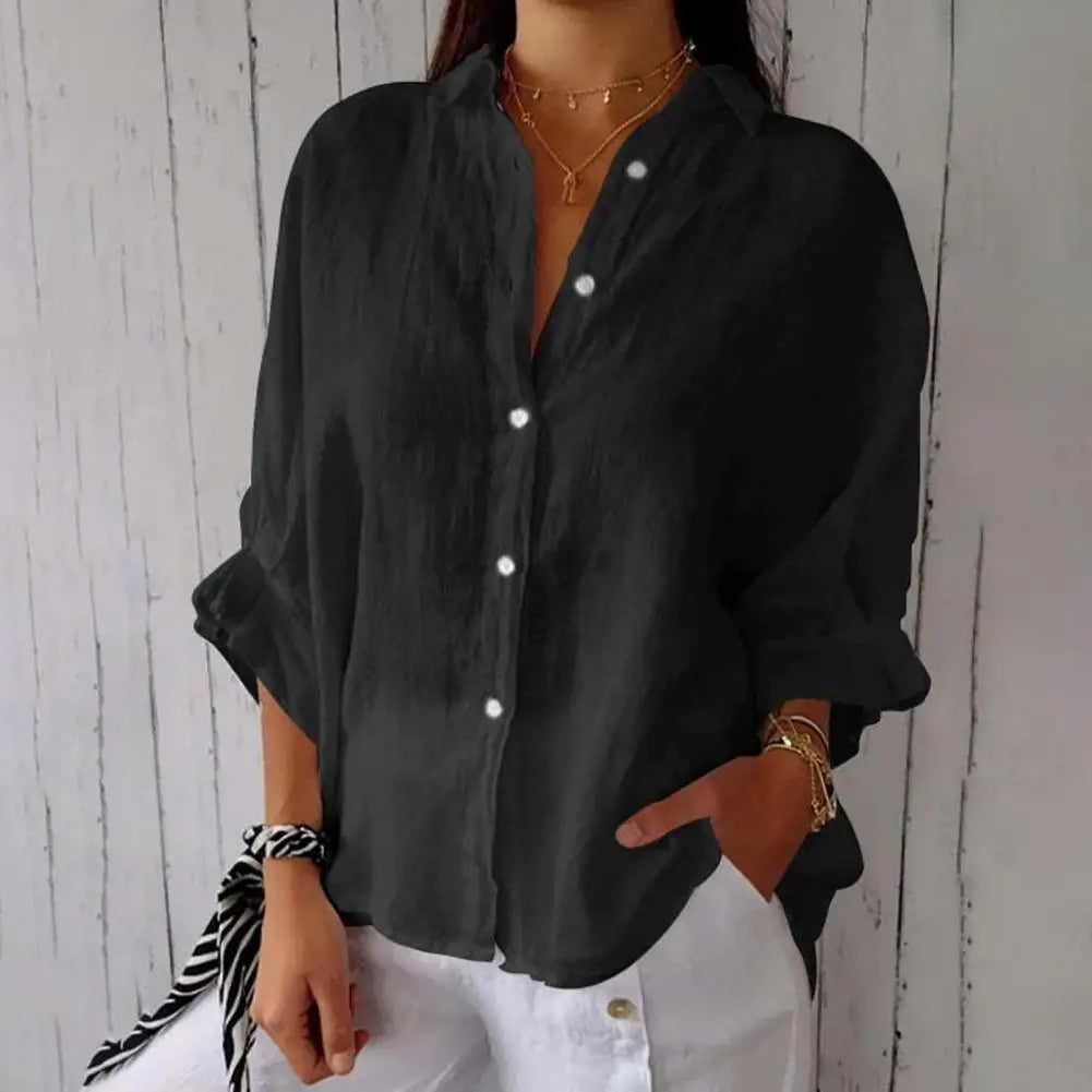 Vrouwelijke Blouse voor Werk en Feest Elegante Stijl