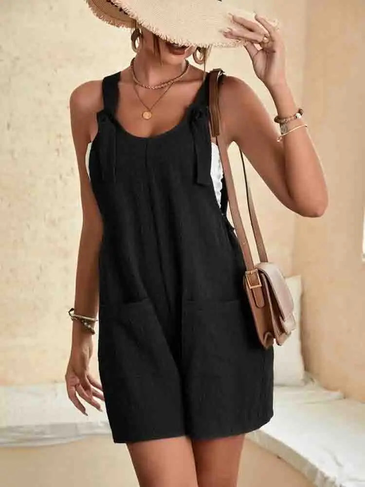 Vrouwelijke Jumpsuit Zomerjurk Comfortabel Licht