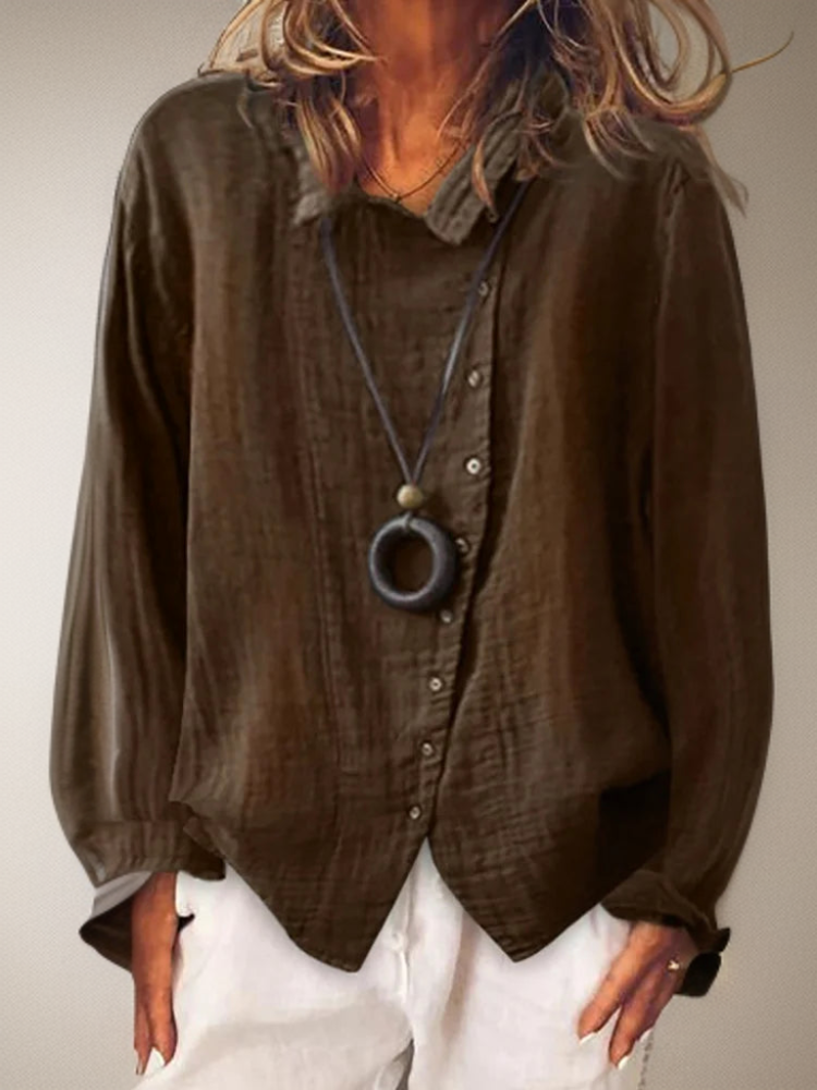 Knoopshirt Mannen Luxe Verfrissend Comfortabel
