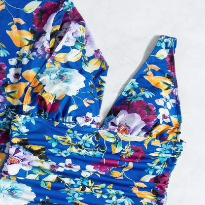 Vrouwenzwempak Blauw 3-Delig Zomer Badpak