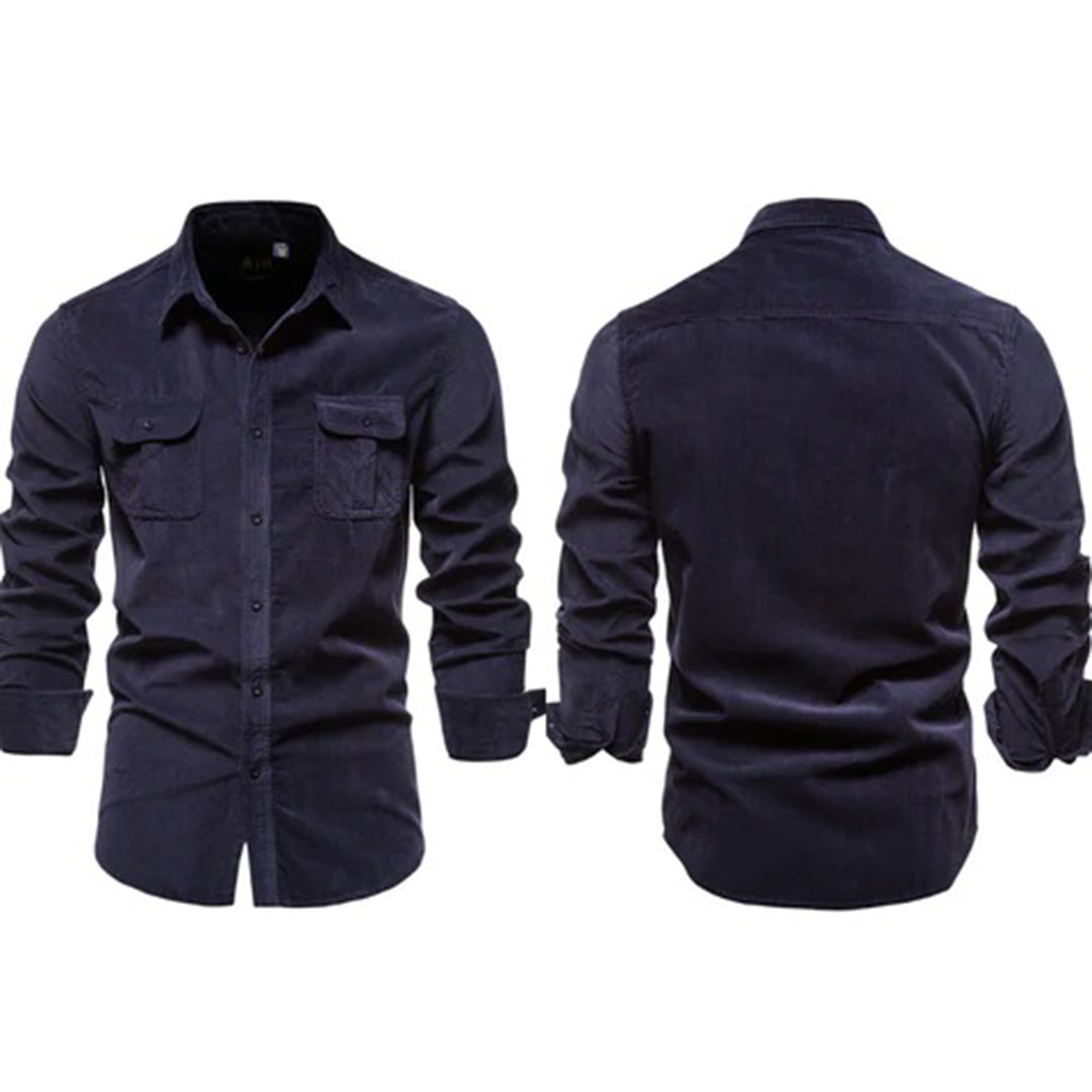 Corduroy Overhemd voor Mannen Warm en Comfortabel
