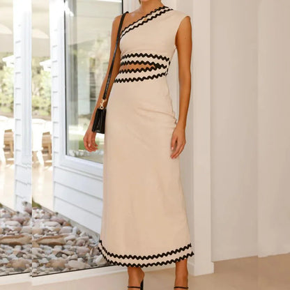Vrouwen Zomerjurk Licht Katoen Elegante Zomerkleding