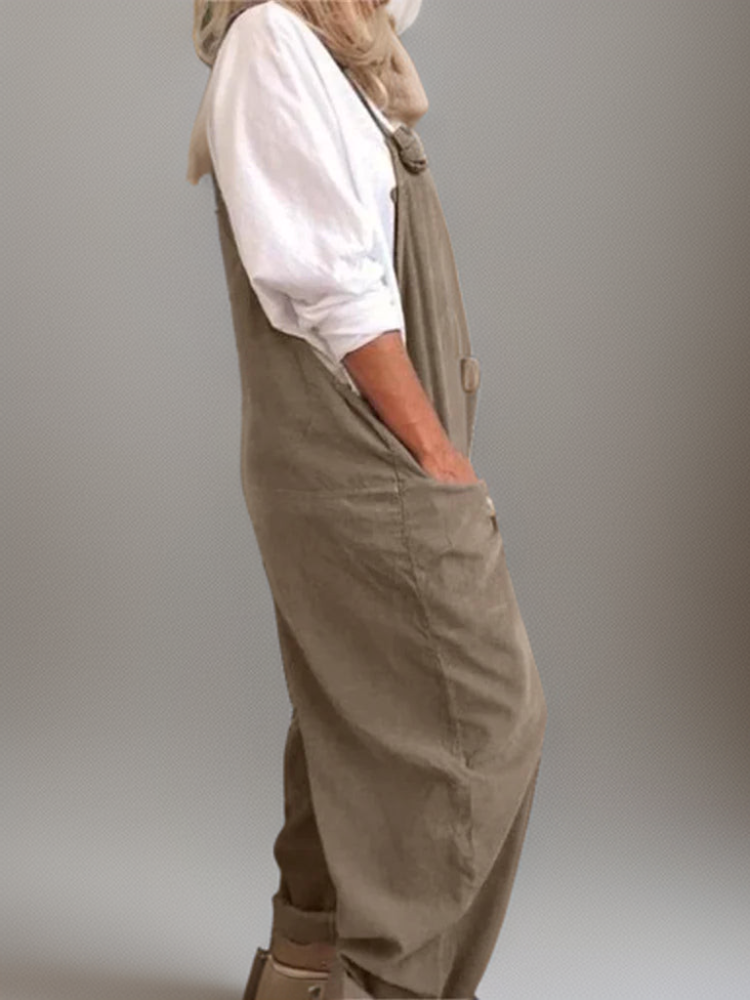 Zachte Jumpsuit voor Vrouwen Comfortabele Lounge Kleding