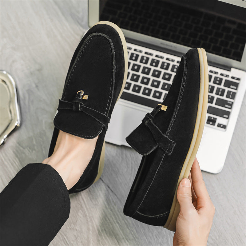 Suède Loafers voor Heren Zacht Leer Comfortabele Schoenen