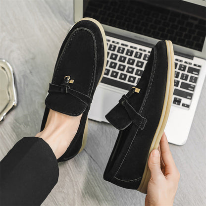Suède Loafers voor Heren Zacht Leer Comfortabele Schoenen