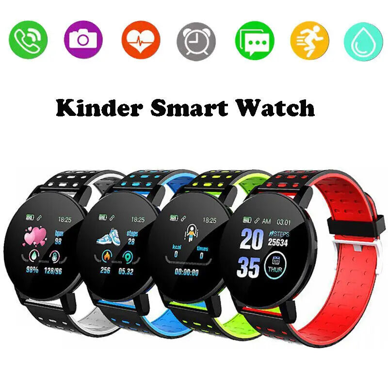 Smartwatch voor Kinderen met GPS Tracking en Oproepfunctie Veilige Communicatie Robuuste Uitvoering Kleurrijke Stijl Educatief en Praktisch voor Schooldag en Vrije Tijd