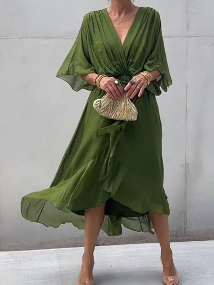 Vrouwelijke Zomerjurk Lente Korte Jurk Elegant