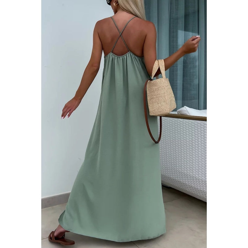 Zomerjurk Vrouw Kort Luchtig Zomerkleding