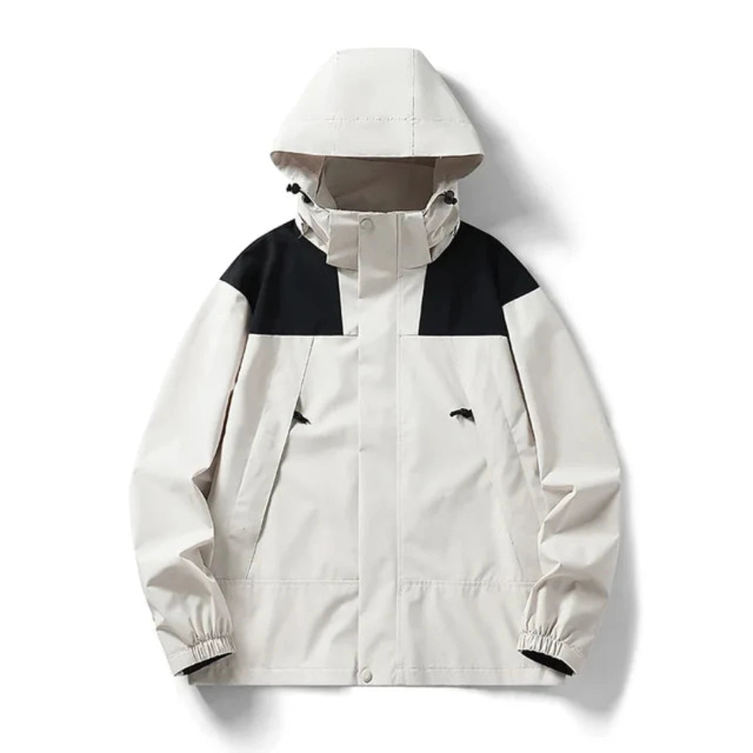 Waterdichte Outdoorjas Warm Met Capuchon