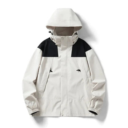 Waterdichte Outdoorjas Warm Met Capuchon
