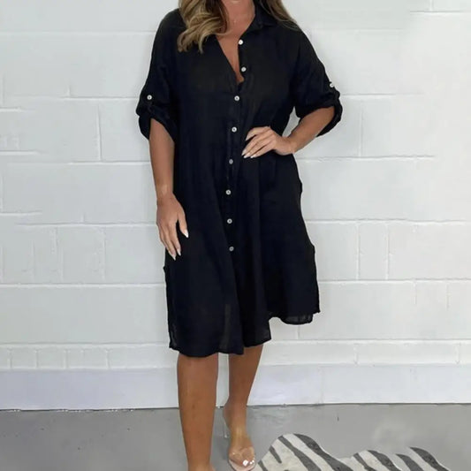 Klassieke Vrouwelijke Jurk Elegante Kleding - StudioMarella