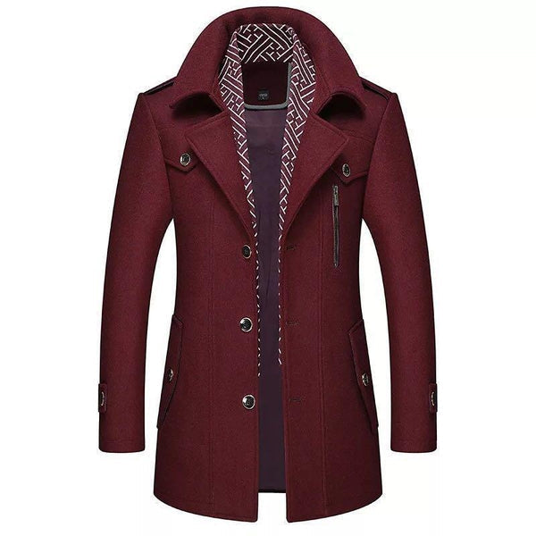 Heren Overjas Peaky Blinders Stijl Klassiek Design