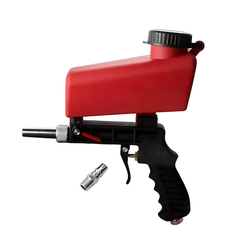 Zandstraalpistool Pneumatisch 90PSI 6.5mm Nozzle 21LBS Beker Metaal Reiniging