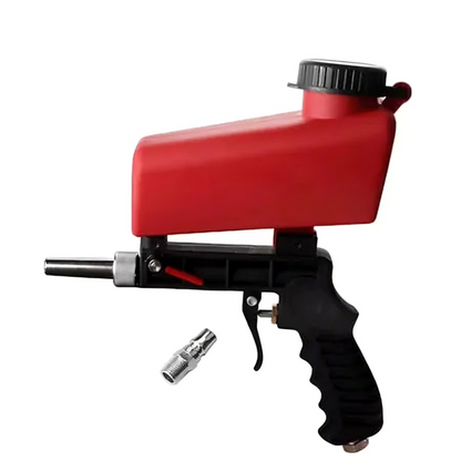 Zandstraalpistool Pneumatisch 90PSI 6.5mm Nozzle 21LBS Beker Metaal Reiniging