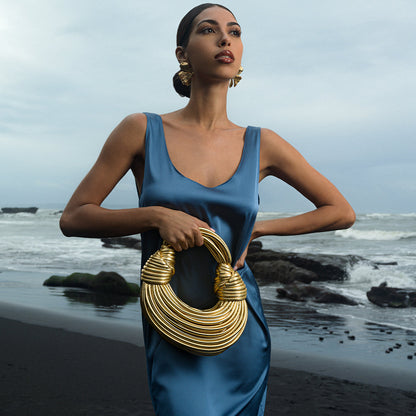 Vegan Handtas Meerdere Vakken Elegante Design