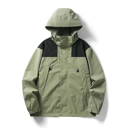 Waterdichte Outdoorjas Warm Met Capuchon