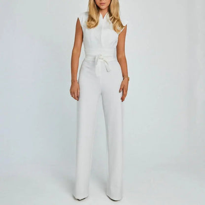 V-Neck Avondjurk Elegante Jumpsuit voor Vrouw