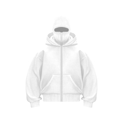 Heren Hoodie Zonder Kap NoFace Stijl