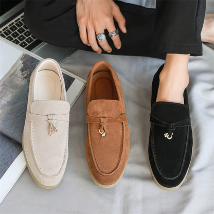 Suède Loafers voor Heren Zacht Leer Comfortabele Schoenen