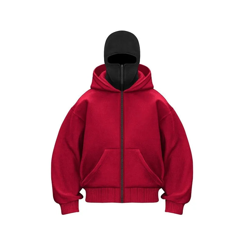 Heren Hoodie Zonder Kap NoFace Stijl