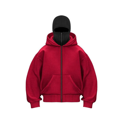 Heren Hoodie Zonder Kap NoFace Stijl