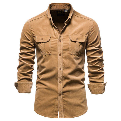Corduroy Overhemd voor Mannen Warm en Comfortabel - StudioMarella