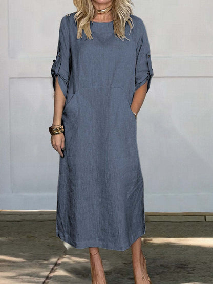 Vrouwelijke Zomerjurk Merel Stijl Elegante Jurk