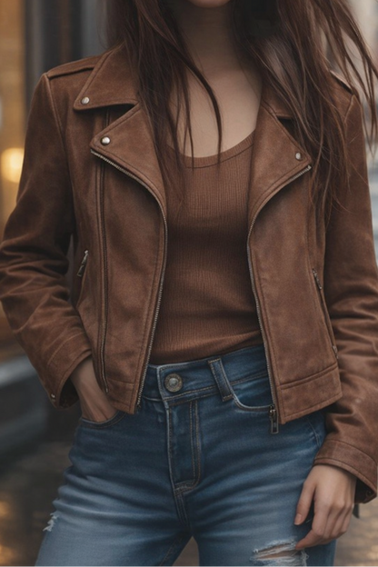 Dames Jas Vintage Herfst Winter Model