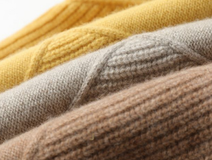 Warme Trui met Opslagkraag voor Heren en Dames Unisex