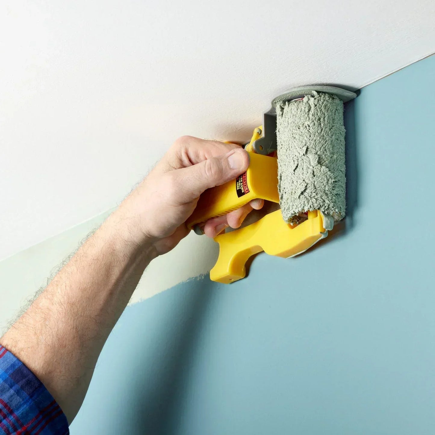 Verfroller met Reservoirs voor Hoeken en Randen – Incl. 3 Extra Rollers